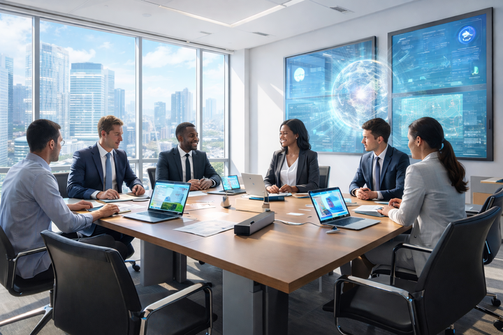 Modern Marketing Workspace